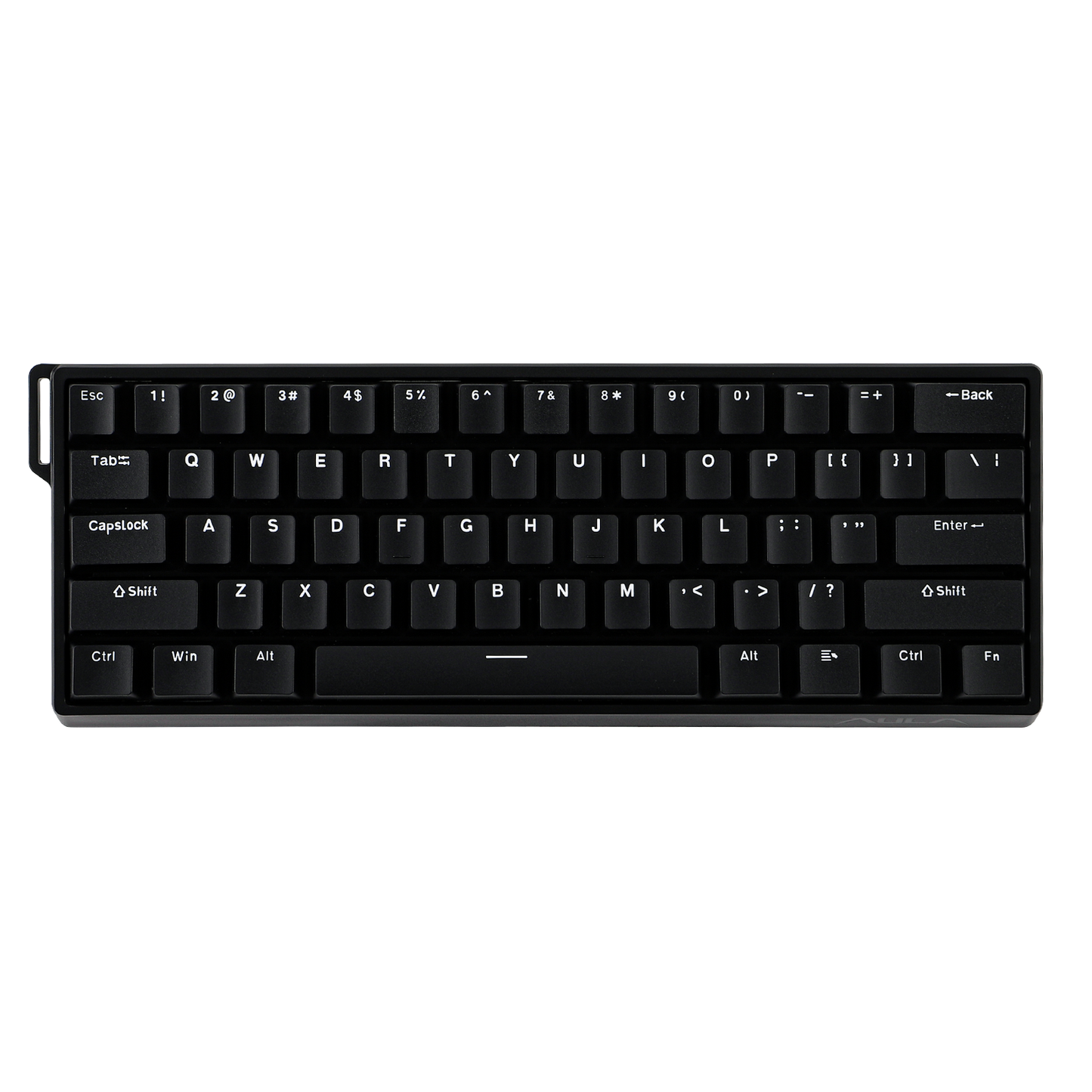 Black gaming keyboard