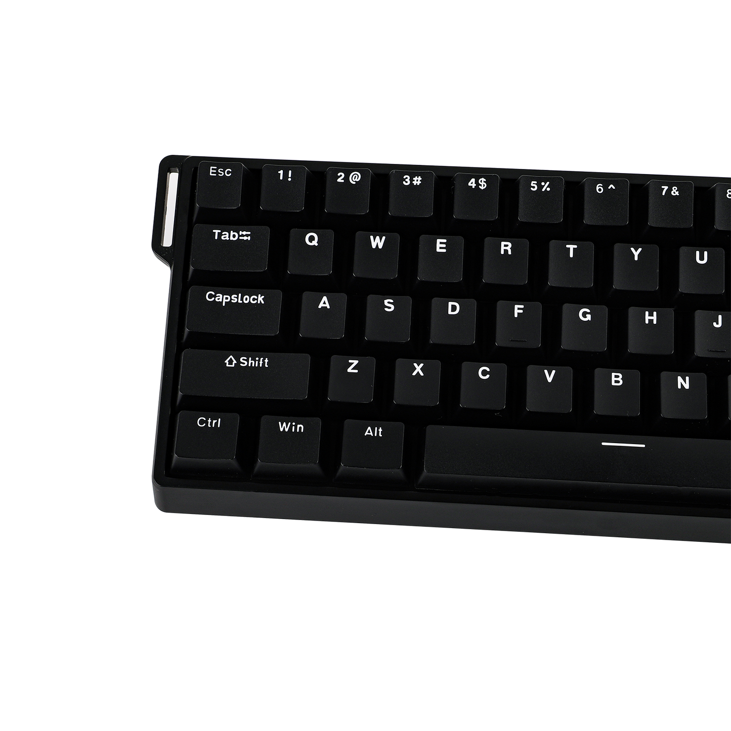 Black gaming keyboard