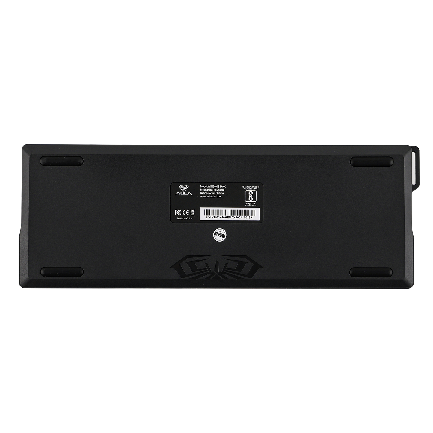 Black gaming keyboard