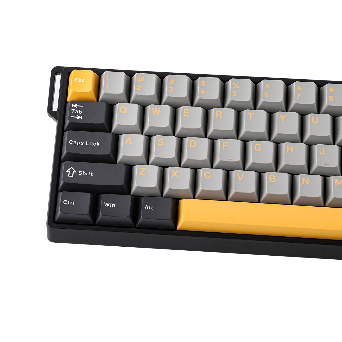 Black gaming keyboard