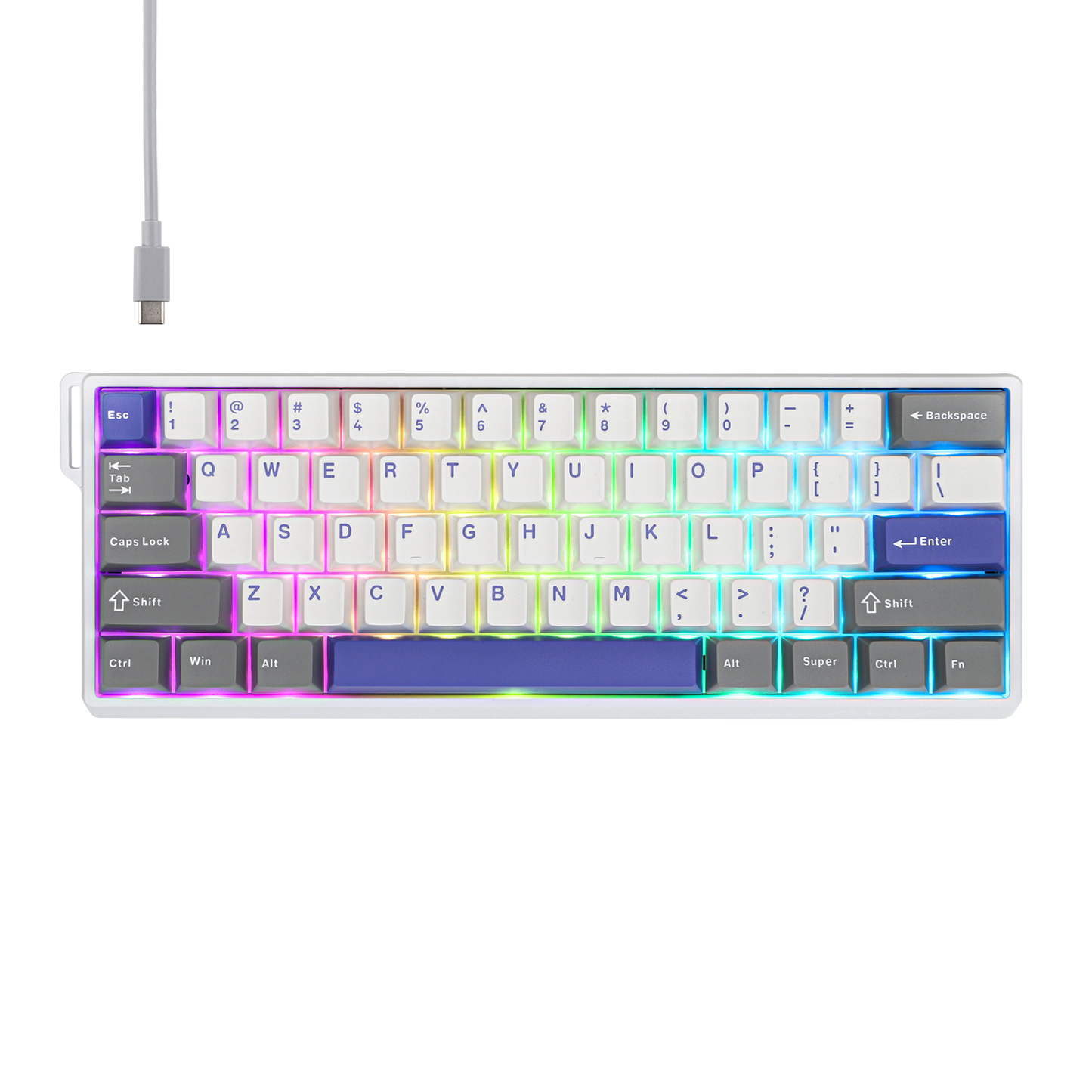 Black gaming keyboard