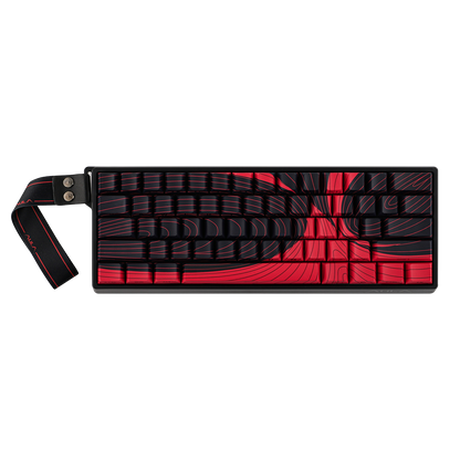Black gaming keyboard