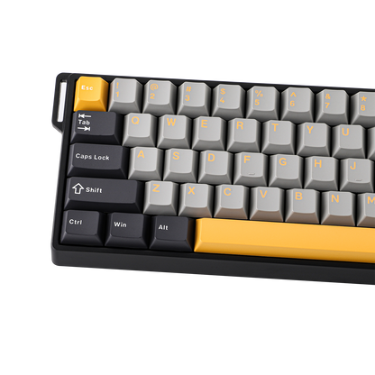 Black gaming keyboard