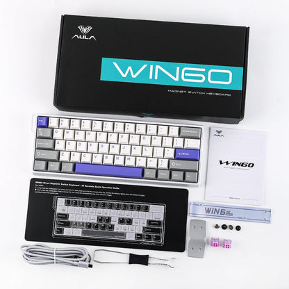 Black gaming keyboard
